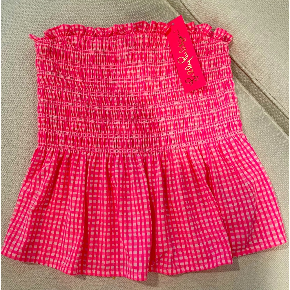Lilly Pulitzer NWT size S Jadis Top in Pink Isle!